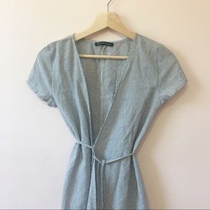 Brandy Melville pinstripe Robbie dress